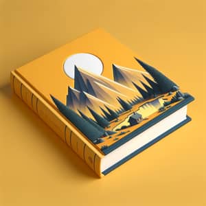 Yellow Book - Beautiful Book with a Yellow Cover