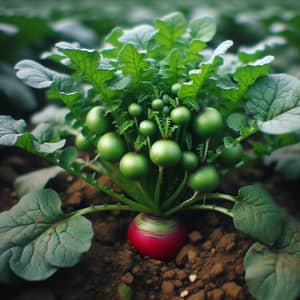 Radish Plant Fruiting: Leaves, Flowers, Fruits | Fresh Harvest