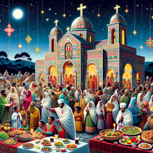 Ethiopian Orthodox Tewahido Christmas Celebration