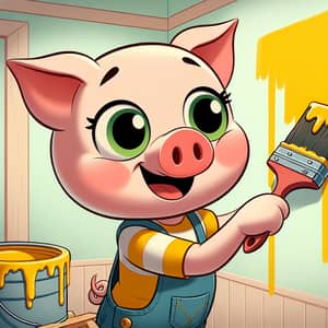 Winka Peppa's Home Painting Adventure