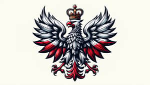 Polish Eagle Crown Vector | Symbol of Heritage