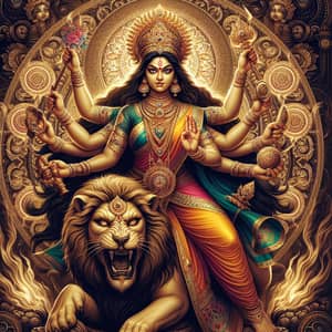 Goddess Durga: Symbol of Strength and Power