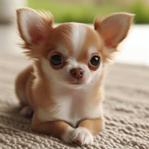 Adorable Chihuahua Dog with Shiny Fur and Bright Eyes