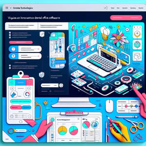 Innovative Dental Office Software Interface by Innovato Technologies