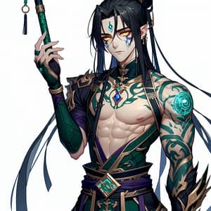 Xiao Genshin Impact Character Illustration