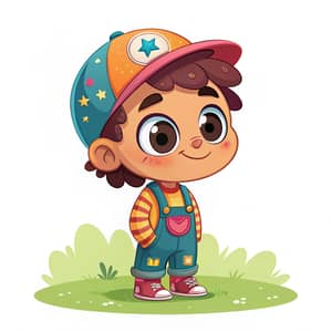 Vibrant 2D Art Cute Boy Character for 2D Games