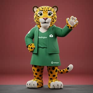 Amari the Leopard: Your Friendly Tech Mascot