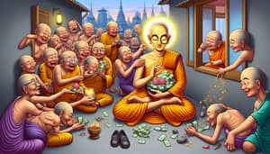 Buddhist Practitioner: Wealth vs. Compassion