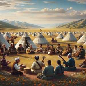 Kazakh Aitys Festival in Vast Valley