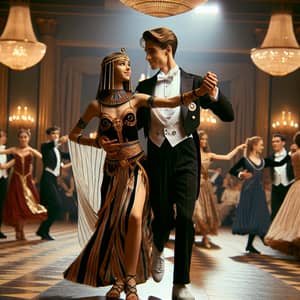 Cleopatra and Gentleman Foxtrot Dance | Elegant Twirl