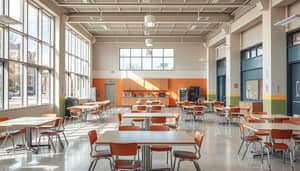 Modern School Cafeteria Design Insights