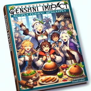 Popular Genshin Impact Recipes Magazine | Fantasy RPG Characters Cooking