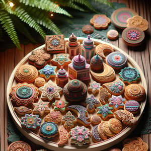 Traditional Aidilfitri Cookies | Festive Tray Arrangement