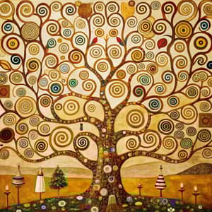Gustav Klimt's The Tree of Life - Masterpiece