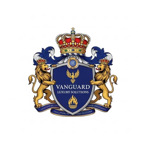 Medieval Royal Coat of Arms for Vanguard Luxury Solutions