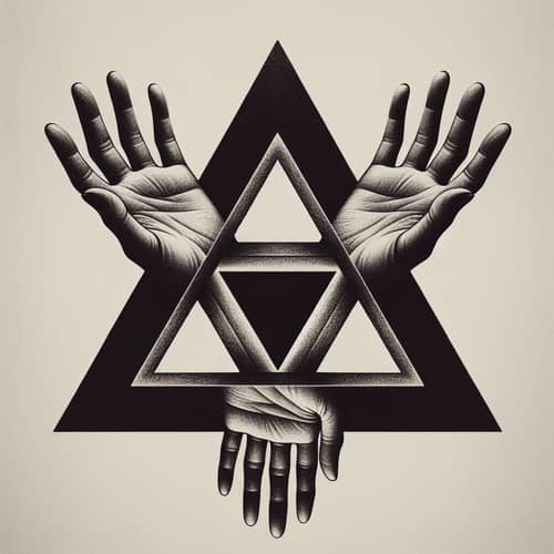 Equilateral Triangle with Base Inverted