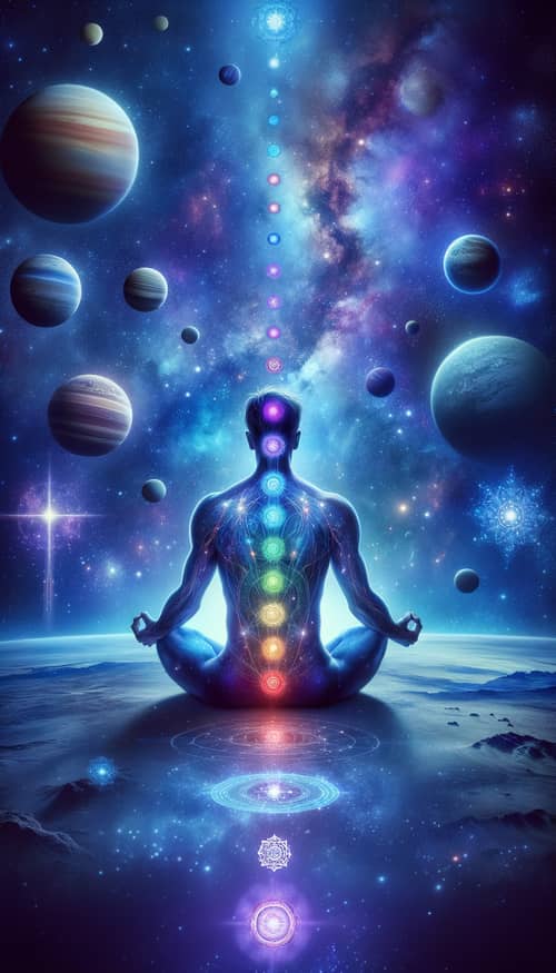 Meditation and Chakras: A Cosmic Journey