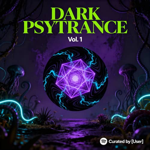 Dark Psytrance Spotify Playlist Cover