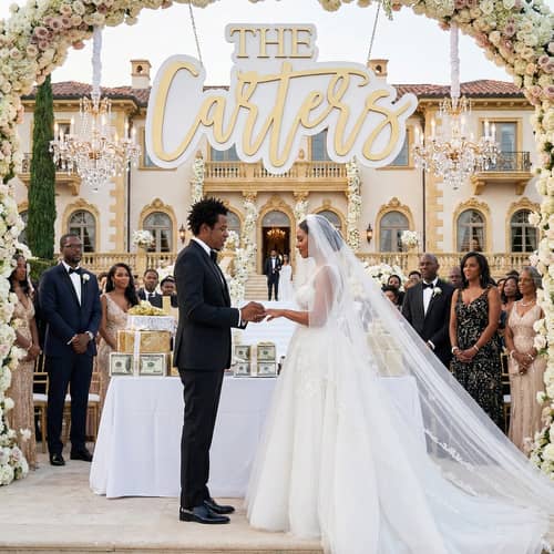 Luxury Wedding of a Beautiful Black Couple Luxury Wedding of a Beautiful Black Couple