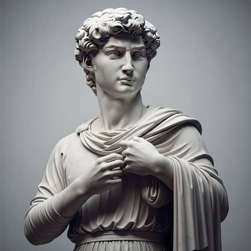 Transform Yourself into a Marble Statue