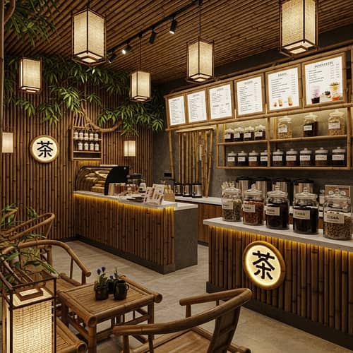 Asian Bamboo Tea Shop | Authentic Teas & Serene Ambiance
