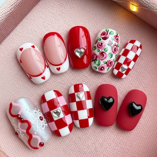 Valentine's Day Nail Designs: Exquisite & Creative Choices