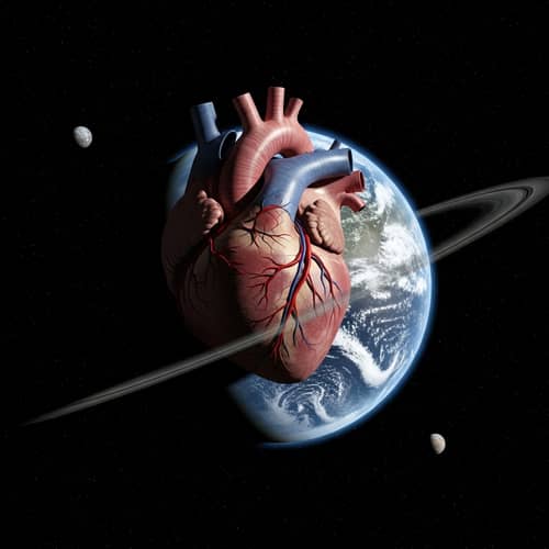 Heart-Planet: Merging Human Heart and Planet in Space