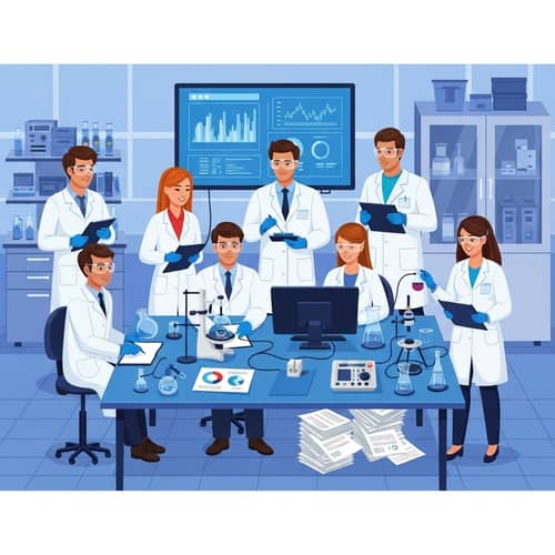 Young Russian Scientists in High-Tech Laboratory | Research Insights