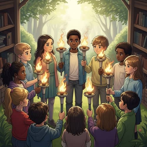 Igniting Children's Potential: A Diverse Circle of Torchbearers