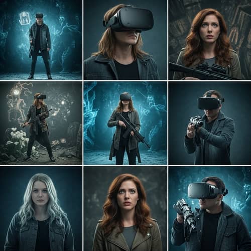 Virtual Reality Adventure Tale: Escaping the Digital World