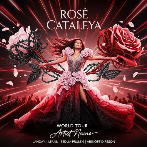 Rose Cataleya Tour by Popular Female Latin Music Artist