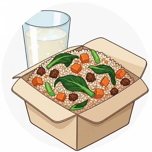 Colorful Chaofan Rice Box Animation