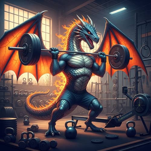 Powerful Dragon CrossFit Workout: Strength & Conditioning Exercises