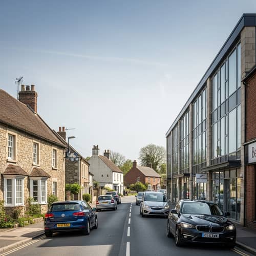 Quaint Village Setting With Modernity | Urban-Rural Interplay