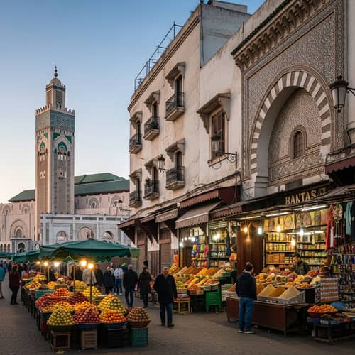 Exploring the Vibrant Streets of Casablanca, Morocco