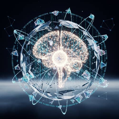 3D AI Concept Image: Visualization for Artificial Intelligence