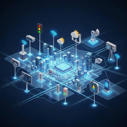 Collaborative IoT Architecture for Smart Cities & Monitoring