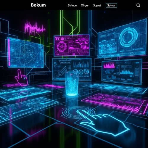 Futuristic High-Tech Background | Cybernetic Aesthetics