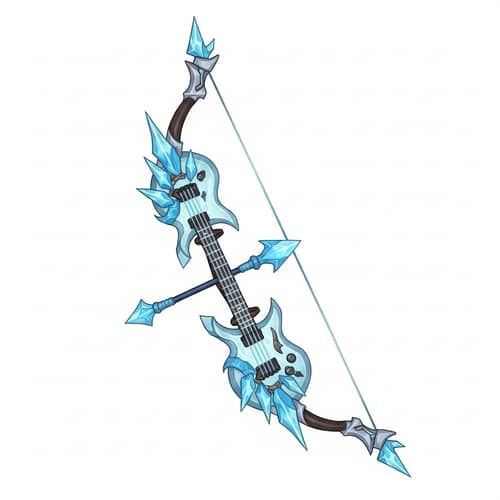 Unique Guitar-Inspired Cold Element Bow Design