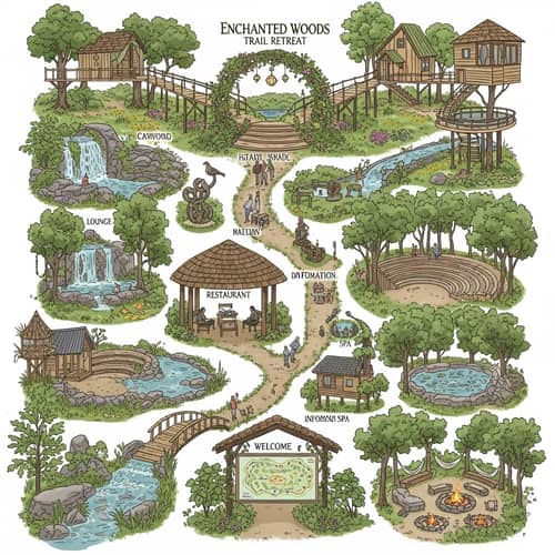 Enchanted Woods Trail Retreat - Nature-inspired Forest Resort