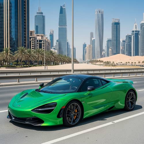 2020 McLaren 720 S Coupe in Dubai | Luxury Car on Boulevard