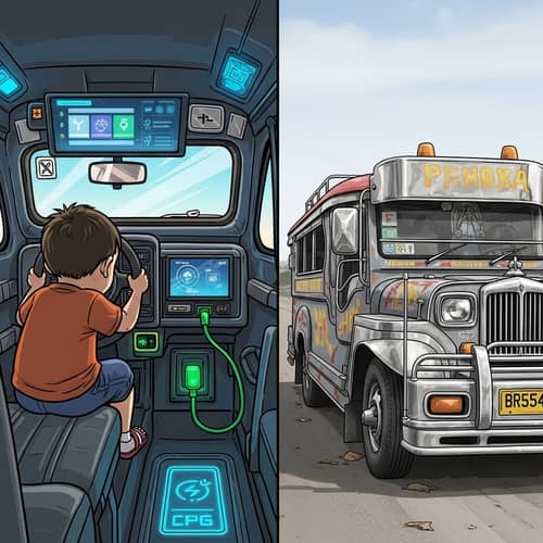 Generational Shift: Modern vs. Traditional Jeepney Comparison