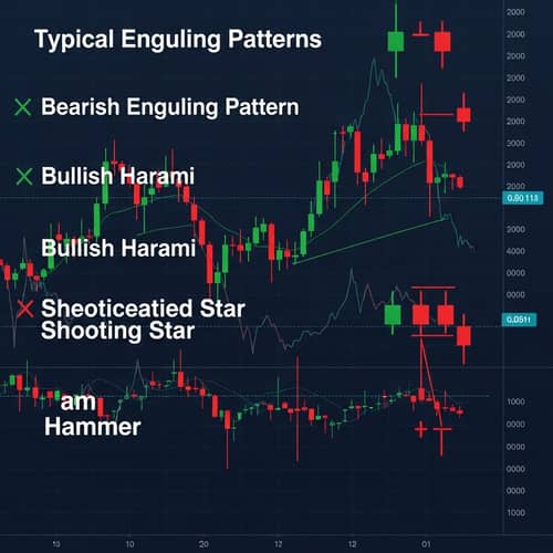 Candlestick Trading Patterns: Bearish Engulfing, Bullish Harami, and More