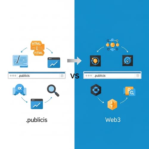 Transforming .publicis Domains to Decentralized Web3: Before & After