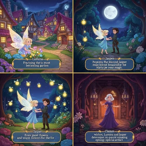 Magical Video Adventure: Lumina and Jasper's Enchanted Journey