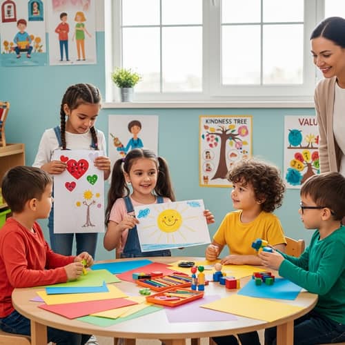 Pre-school Education Values - Elif and Friends Pre-school Education Values - Elif and Friends