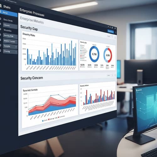 Enterprise Metrics Dashboard: Security Gap & Concern Data Analysis