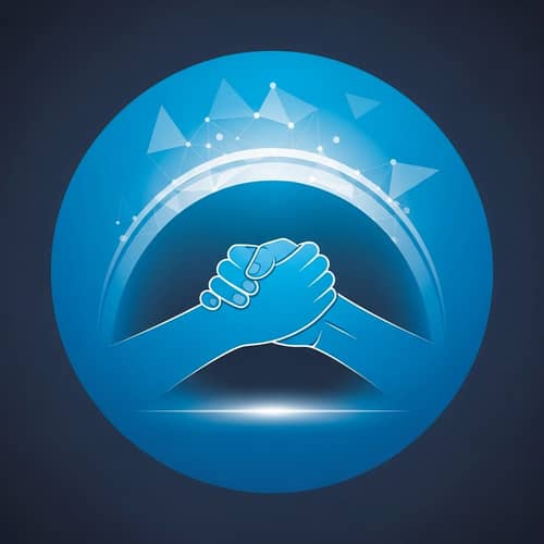 Inspiring Team Avatar Design in Blue for Social Media Platform