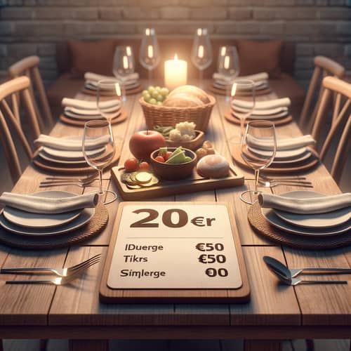 Cozy and Affordable Dining Experience | Meal Worth 20 Euros