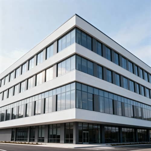 Large 3 Storey Company Office - Modern Design